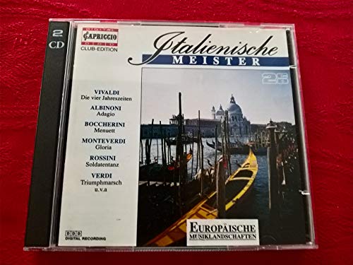 Europäische Musiklandschaften - Italienische Meister (Doppel-CD) von Capriccio
