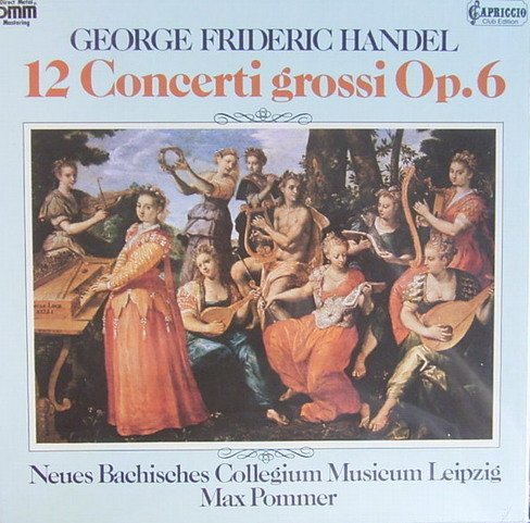 Händel: 12 Concerti grossi Op. 6 [Vinyl Schallplatte] [3 LP Box-Set] von Capriccio