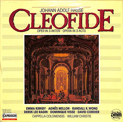 Johann Adolf Hasse: Cleofide; Oper in 3 Akten - C 27193/96 - Vinyl LP von Capriccio