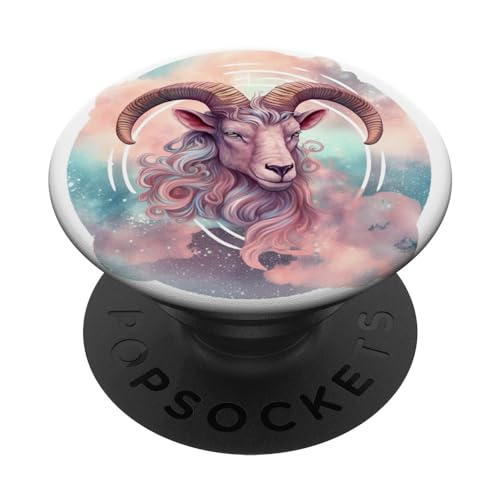 Sternzeichen Steinbock PopSockets mit austauschbarem PopGrip von Capricorn Zodiac Sign Design Gifts
