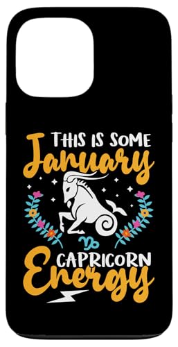 Steinbock-Sternzeichen: Dies ist einige Januar-Steinbock-Energie Hülle für iPhone 13 Pro Max Steinbock-Sternzeichen: Dies ist einige Januar-Steinbock-Energie Hülle für iPhone 13 Pro Max von Capricorn Zodiac Sign Designs For Women