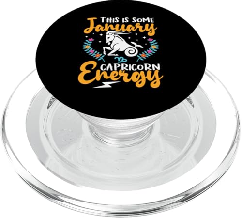 Steinbock-Sternzeichen: Dies ist einige Januar-Steinbock-Energie PopSockets PopGrip für MagSafe Steinbock-Sternzeichen: Dies ist einige Januar-Steinbock-Energie PopSockets PopGrip für MagSafe von Capricorn Zodiac Sign Designs For Women