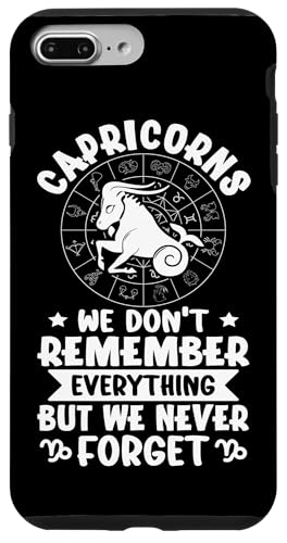 Steinbock-Sternzeichen: Don't Remember Everything But Never Forget Hülle für iPhone 7 Plus/8 Plus Steinbock-Sternzeichen: Don't Remember Everything But Never Forget Hülle für iPhone 7 Plus/8 Plus von Capricorn Zodiac Sign Designs For Women
