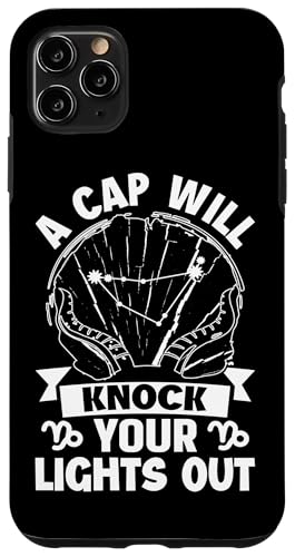 Steinbock-Sternzeichen: Eine Kappe wird Ihre Lichter ausklopfen Hülle für iPhone 11 Pro Max Steinbock-Sternzeichen: Eine Kappe wird Ihre Lichter ausklopfen Hülle für iPhone 11 Pro Max von Capricorn Zodiac Sign Designs For Women