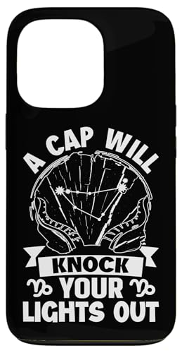 Steinbock-Sternzeichen: Eine Kappe wird Ihre Lichter ausklopfen Hülle für iPhone 13 Pro von Capricorn Zodiac Sign Designs For Women