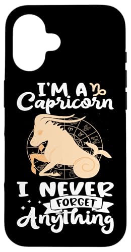 Steinbock-Sternzeichen: I'm A Capricorn - I Never Forget Anything Hülle für iPhone 16 Steinbock-Sternzeichen: I'm A Capricorn - I Never Forget Anything Hülle für iPhone 16 von Capricorn Zodiac Sign Designs For Women
