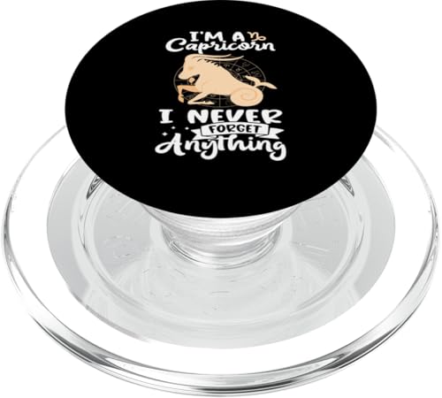 Steinbock-Sternzeichen: I'm A Capricorn - I Never Forget Anything PopSockets PopGrip für MagSafe Steinbock-Sternzeichen: I'm A Capricorn - I Never Forget Anything PopSockets PopGrip für MagSafe von Capricorn Zodiac Sign Designs For Women