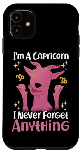 Steinbock-Sternzeichen: Ich bin ein Steinbock - Ich vergesse nie etwas Hülle für iPhone 11 Steinbock-Sternzeichen: Ich bin ein Steinbock - Ich vergesse nie etwas Hülle für iPhone 11 von Capricorn Zodiac Sign Designs For Women