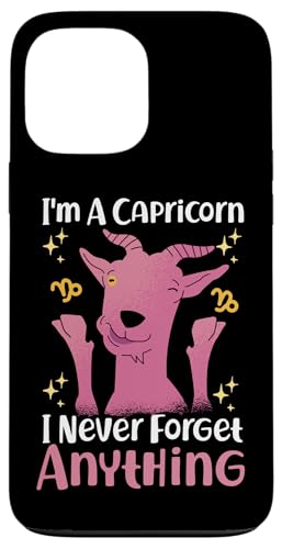 Steinbock-Sternzeichen: Ich bin ein Steinbock - Ich vergesse nie etwas Hülle für iPhone 13 Pro Max Steinbock-Sternzeichen: Ich bin ein Steinbock - Ich vergesse nie etwas Hülle für iPhone 13 Pro Max von Capricorn Zodiac Sign Designs For Women