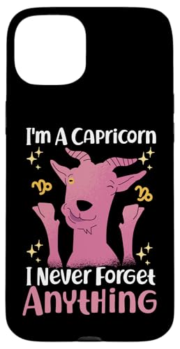 Steinbock-Sternzeichen: Ich bin ein Steinbock - Ich vergesse nie etwas Hülle für iPhone 15 Plus Steinbock-Sternzeichen: Ich bin ein Steinbock - Ich vergesse nie etwas Hülle für iPhone 15 Plus von Capricorn Zodiac Sign Designs For Women