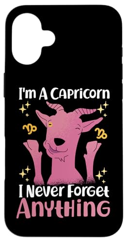 Steinbock-Sternzeichen: Ich bin ein Steinbock - Ich vergesse nie etwas Hülle für iPhone 16 Plus Steinbock-Sternzeichen: Ich bin ein Steinbock - Ich vergesse nie etwas Hülle für iPhone 16 Plus von Capricorn Zodiac Sign Designs For Women