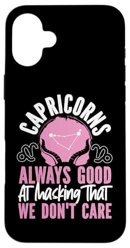 Steinbock-Sternzeichen: Immer gut in der Maskierung, die uns egal ist Hülle für iPhone 16 Plus Steinbock-Sternzeichen: Immer gut in der Maskierung, die uns egal ist Hülle für iPhone 16 Plus von Capricorn Zodiac Sign Designs For Women