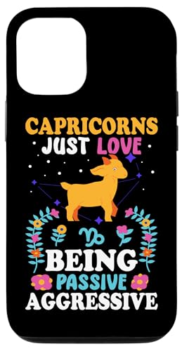 Steinbock-Sternzeichen: Just Love Being Passive Aggressive Hülle für iPhone 12/12 Pro Steinbock-Sternzeichen: Just Love Being Passive Aggressive Hülle für iPhone 12/12 Pro von Capricorn Zodiac Sign Designs For Women