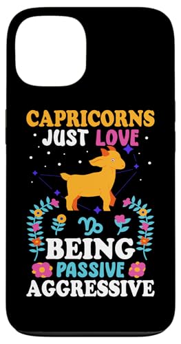 Steinbock-Sternzeichen: Just Love Being Passive Aggressive Hülle für iPhone 13 Steinbock-Sternzeichen: Just Love Being Passive Aggressive Hülle für iPhone 13 von Capricorn Zodiac Sign Designs For Women