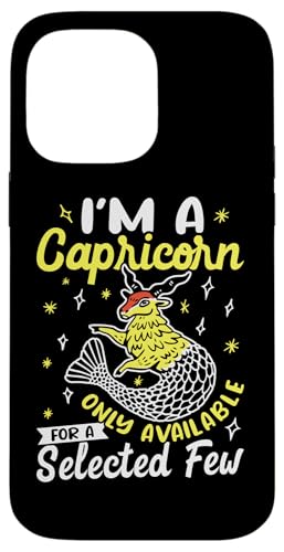Steinbock-Sternzeichen: Nur für ausgewählte wenige Hülle für iPhone 14 Pro Max von Capricorn Zodiac Sign Designs For Women