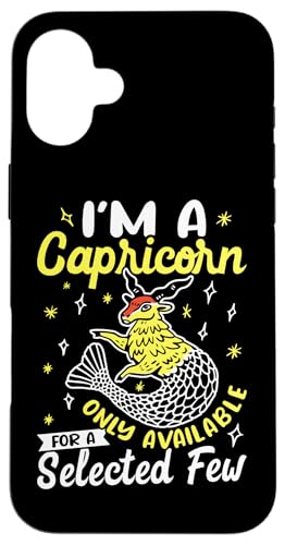 Steinbock-Sternzeichen: Nur für ausgewählte wenige Hülle für iPhone 16 Plus von Capricorn Zodiac Sign Designs For Women