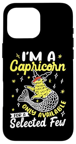 Steinbock-Sternzeichen: Nur für ausgewählte wenige Hülle für iPhone 16 Pro Max von Capricorn Zodiac Sign Designs For Women