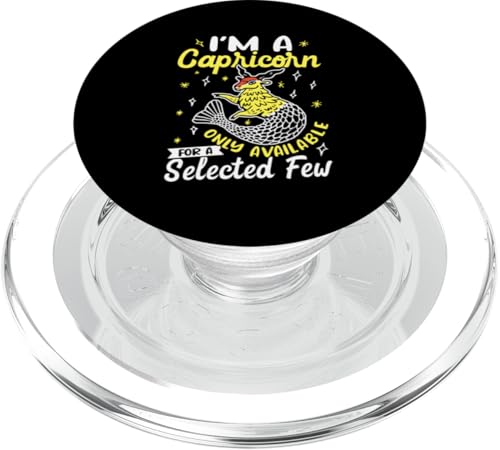 Steinbock-Sternzeichen: Nur für ausgewählte wenige PopSockets PopGrip für MagSafe Steinbock-Sternzeichen: Nur für ausgewählte wenige PopSockets PopGrip für MagSafe von Capricorn Zodiac Sign Designs For Women