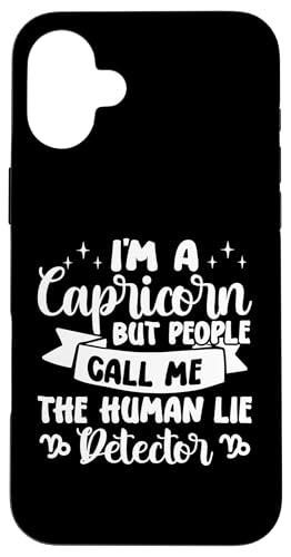 Steinbock-Sternzeichen: People Call Me The Human Lie Detector Hülle für iPhone 16 Plus Steinbock-Sternzeichen: People Call Me The Human Lie Detector Hülle für iPhone 16 Plus von Capricorn Zodiac Sign Designs For Women