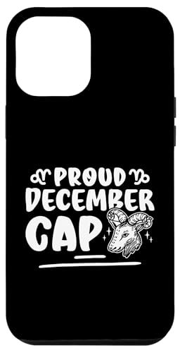 Steinbock-Sternzeichen: Proud December Cap Hülle für iPhone 12 Pro Max Steinbock-Sternzeichen: Proud December Cap Hülle für iPhone 12 Pro Max von Capricorn Zodiac Sign Designs For Women