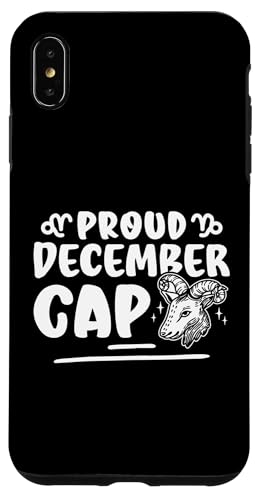 Steinbock-Sternzeichen: Proud December Cap Hülle für iPhone XS Max Steinbock-Sternzeichen: Proud December Cap Hülle für iPhone XS Max von Capricorn Zodiac Sign Designs For Women