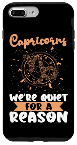 Steinbock-Sternzeichen: Steinbock, Wir sind aus einem Grund ruhig Hülle für iPhone 7 Plus/8 Plus Steinbock-Sternzeichen: Steinbock, Wir sind aus einem Grund ruhig Hülle für iPhone 7 Plus/8 Plus von Capricorn Zodiac Sign Designs For Women