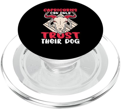 Steinbock-Sternzeichen: Steinbock, können nur ihrem Hund vertrauen PopSockets PopGrip für MagSafe Steinbock-Sternzeichen: Steinbock, können nur ihrem Hund vertrauen PopSockets PopGrip für MagSafe von Capricorn Zodiac Sign Designs For Women
