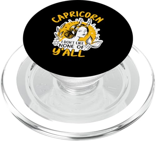 Steinbock-Sternzeichen: Steinbock - I Don't Like None Of Y'all PopSockets PopGrip für MagSafe Steinbock-Sternzeichen: Steinbock - I Don't Like None Of Y'all PopSockets PopGrip für MagSafe von Capricorn Zodiac Sign Designs For Women