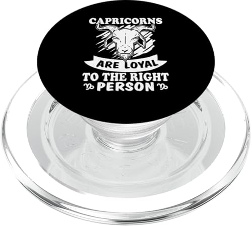 Steinbock-Sternzeichen: Steinbock sind treu für die richtige Person PopSockets PopGrip für MagSafe Steinbock-Sternzeichen: Steinbock sind treu für die richtige Person PopSockets PopGrip für MagSafe von Capricorn Zodiac Sign Designs For Women