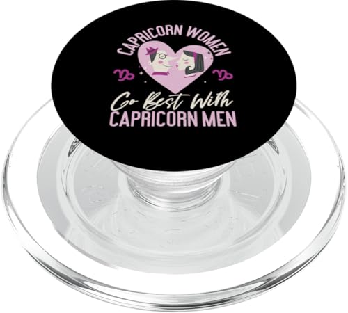Steinbock-Sternzeichen: Steinbockfrauen passen am besten zu Steinbockmännern PopSockets PopGrip für MagSafe Steinbock-Sternzeichen: Steinbockfrauen passen am besten zu Steinbockmännern PopSockets PopGrip für MagSafe von Capricorn Zodiac Sign Designs For Women