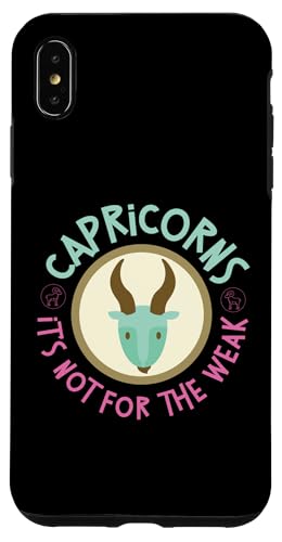 Steinbock-Sternzeichen: Steinböcke - Es ist nicht für die Schwachen Hülle für iPhone XS Max Steinbock-Sternzeichen: Steinböcke - Es ist nicht für die Schwachen Hülle für iPhone XS Max von Capricorn Zodiac Sign Designs For Women
