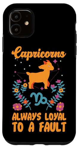 Steinbock-Sternzeichen: Steinböcke – immer treu zu einem Fehler Hülle für iPhone 11 Steinbock-Sternzeichen: Steinböcke – immer treu zu einem Fehler Hülle für iPhone 11 von Capricorn Zodiac Sign Designs For Women