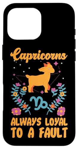 Steinbock-Sternzeichen: Steinböcke – immer treu zu einem Fehler Hülle für iPhone 16 Pro Max Steinbock-Sternzeichen: Steinböcke – immer treu zu einem Fehler Hülle für iPhone 16 Pro Max von Capricorn Zodiac Sign Designs For Women