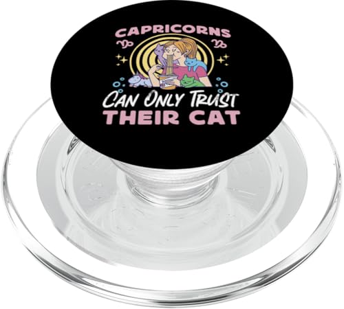 Steinbock-Sternzeichen: Steinböcke können ihrer Katze nur vertrauen PopSockets PopGrip für MagSafe Steinbock-Sternzeichen: Steinböcke können ihrer Katze nur vertrauen PopSockets PopGrip für MagSafe von Capricorn Zodiac Sign Designs For Women