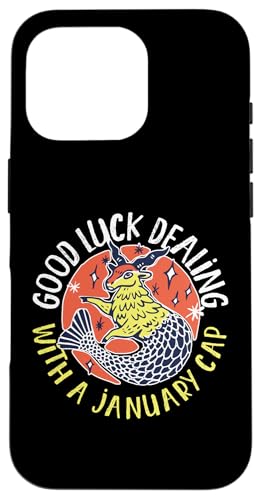 Steinbock-Sternzeichen: Viel Glück im Umgang mit einer Januar-Kappe Hülle für iPhone 16 Pro Steinbock-Sternzeichen: Viel Glück im Umgang mit einer Januar-Kappe Hülle für iPhone 16 Pro von Capricorn Zodiac Sign Designs For Women