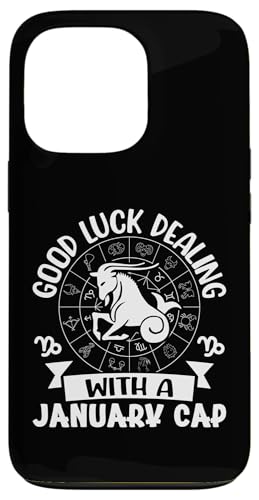 Steinbock-Sternzeichen: Viel Glück mit einer Januar-Kappe Hülle für iPhone 13 Pro Steinbock-Sternzeichen: Viel Glück mit einer Januar-Kappe Hülle für iPhone 13 Pro von Capricorn Zodiac Sign Designs For Women