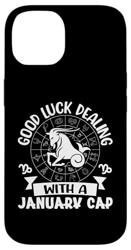 Steinbock-Sternzeichen: Viel Glück mit einer Januar-Kappe Hülle für iPhone 14 Steinbock-Sternzeichen: Viel Glück mit einer Januar-Kappe Hülle für iPhone 14 von Capricorn Zodiac Sign Designs For Women
