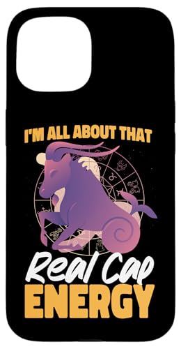 Steinbock-Zodiac: I'm All About That Real Cap Energy Hülle für iPhone 15 Steinbock-Zodiac: I'm All About That Real Cap Energy Hülle für iPhone 15 von Capricorn Zodiac Sign Designs For Women