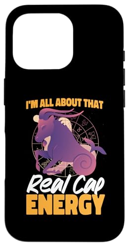 Steinbock-Zodiac: I'm All About That Real Cap Energy Hülle für iPhone 16 Pro Steinbock-Zodiac: I'm All About That Real Cap Energy Hülle für iPhone 16 Pro von Capricorn Zodiac Sign Designs For Women