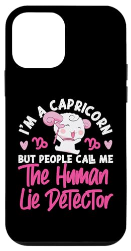 Steinbock-Zodiac: People Call Me The Human Lie Detector Hülle für iPhone 12 mini Steinbock-Zodiac: People Call Me The Human Lie Detector Hülle für iPhone 12 mini von Capricorn Zodiac Sign Designs For Women