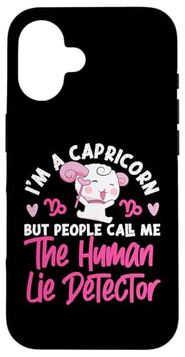 Steinbock-Zodiac: People Call Me The Human Lie Detector Hülle für iPhone 16 Steinbock-Zodiac: People Call Me The Human Lie Detector Hülle für iPhone 16 von Capricorn Zodiac Sign Designs For Women