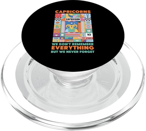 Sternzeichen Steinbock: Erinnere dich nicht an alles, aber vergiss niemals PopSockets PopGrip für MagSafe Sternzeichen Steinbock: Erinnere dich nicht an alles, aber vergiss niemals PopSockets PopGrip für MagSafe von Capricorn Zodiac Sign Designs For Women