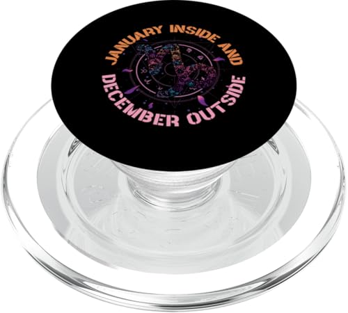 Sternzeichen Steinbock: Januar innen und Dezember draußen PopSockets PopGrip für MagSafe Sternzeichen Steinbock: Januar innen und Dezember draußen PopSockets PopGrip für MagSafe von Capricorn Zodiac Sign Designs For Women
