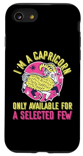 Sternzeichen Steinbock: Nur für wenige ausgewählte Produkte erhältlich Hülle für iPhone SE (2020) / 7 / 8 von Capricorn Zodiac Sign Designs For Women