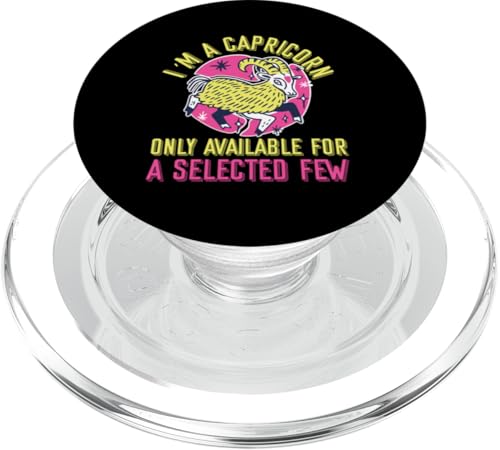 Sternzeichen Steinbock: Nur für wenige ausgewählte Produkte erhältlich PopSockets PopGrip für MagSafe von Capricorn Zodiac Sign Designs For Women