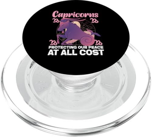 Sternzeichen Steinbock: Schutz unseres Friedens um jeden Preis PopSockets PopGrip für MagSafe Sternzeichen Steinbock: Schutz unseres Friedens um jeden Preis PopSockets PopGrip für MagSafe von Capricorn Zodiac Sign Designs For Women