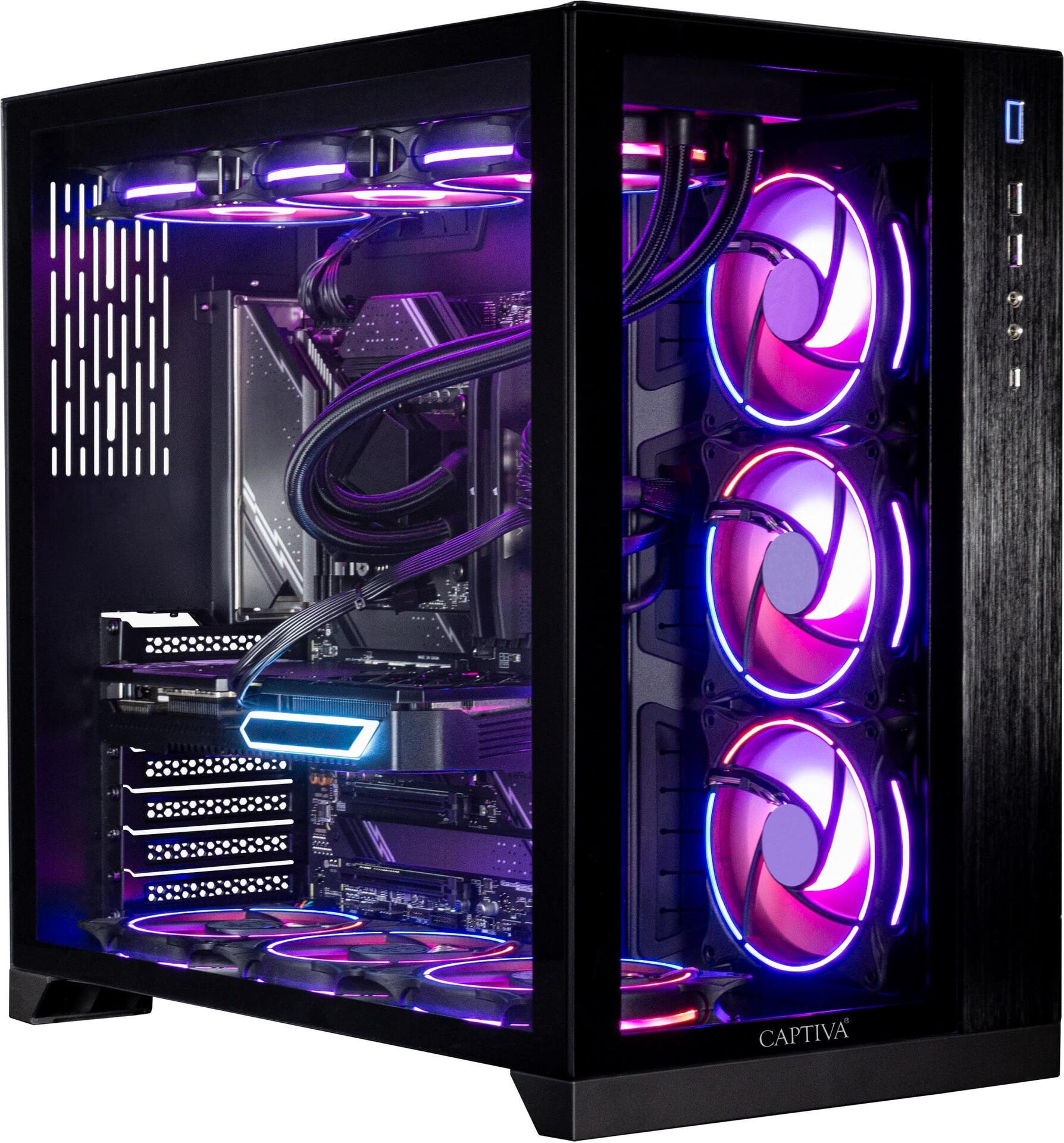 CAPTIVA Advanced Gaming I78-042 Intel® Core i7 16 GB DDR4-SDRAM 1 TB SSD NVIDIA GeForce RTX 4060 Windows 11 Home (78042) von Captiva