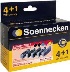 Soennecken Tintenpatrone 80179 wie Canon PGI570/CLI571 5 St./Pack. (80179) von Soennecken