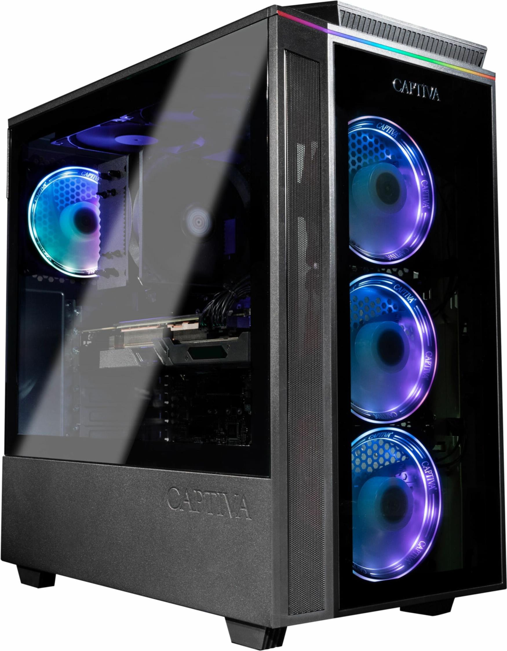 CAPTIVA Highend Gaming I80-960 Intel® Core i7 32 GB DDR4-SDRAM 1 TB SSD NVIDIA GeForce RTX 4070 SUPER Windows 11 Home (80960) von Captiva
