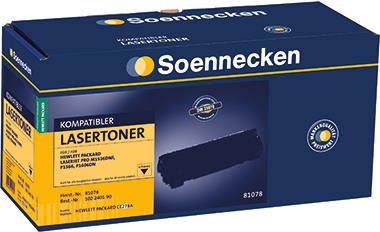 Soennecken Toner 81078 wie HP CE278A 78A schwarz (81078) von Soennecken